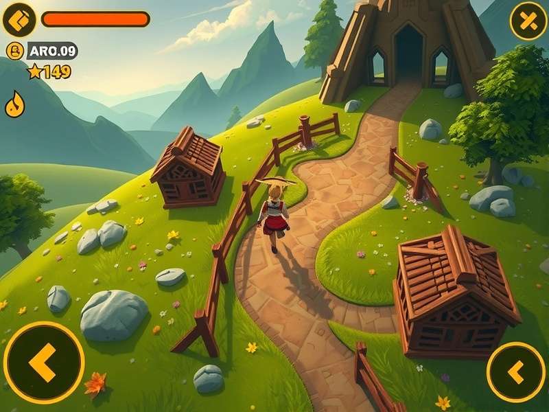 Holy Ground Runner gameplay screenshot